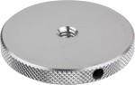 Okrągły radełkowany dysk kołnierzowy Kupo KS-068 Round Knurled Flange Disc 1.77" with 1/4"-20 Female