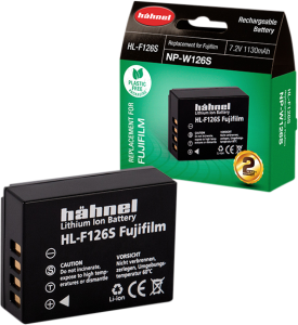 Akumulator Hahnel HL-F126  zamiennik dla Fujifilm NP-W126