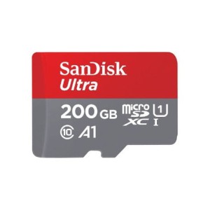 Karta pamięci SanDisk Ultra Android  microSDXC 200 GB 100MB/s A1 Cl.10 UHS-I + adapter