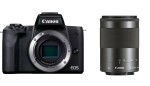 Aparat Canon M50 Mark II czarny + EF-M 55-200mm f/4.5-6.3 IS STM