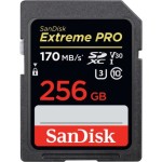 Karta pamięci SANDISK EXTREME PRO SDXC 256 GB 170/90 MB/s V30 UHS-I U3