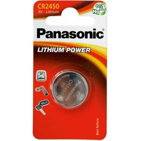 Bateria alkaliczna PANASONIC BATERIA LITOWA CR2450 - 1szt blister
