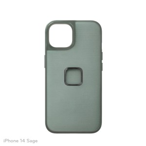 Peak Design Mobile Etui Everyday Case Fabric iPhone 14 – Szarozielone