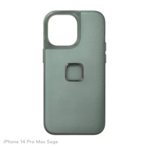Peak Design Mobile Etui Everyday Case Fabric iPhone 14 Pro Max – Szarozielone
