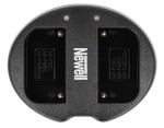 Ładowarka dwukanałowa Newell SDC-USB do akumulatorów serii NP-F550, NP-FM50, NP-FM500H