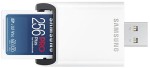 Karta pamięci Samsung SDXC 256GB PRO+ (160/120MB/s) + Czytnik