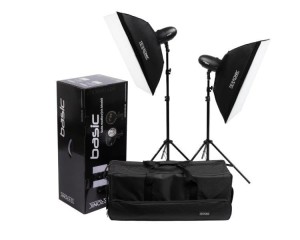 Zestaw studyjnych lamp błyskowych FOMEI Terronic BASIC 150RF 