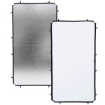 Manfrotto LL LR81231R Tkanina Skylite Medium 1.1 x 2m Silver/White