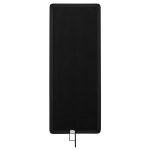 Avenger I1021 Flaga czarna CUTTER z ramą 46x120cm
