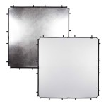 Manfrotto LL LR81531R Tkanina Skylite Midi 1.5 x 1.5m Silver/White