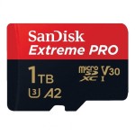 Karta pamięci SanDisk EXTREME PRO microSDXC 1TB 170/90 MB/s A2 V30 UHS-I U3