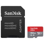 Karta pamięci SanDisk Ultra Android microSDXC 512 GB 150MB/s A1 Cl.10 UHS-I + Adapter