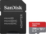 Karta pamięci SanDisk Ultra Android microSDXC 256 GB 150MB/s A1 Cl.10 UHS-I + Adapter