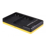 PATONA Dual USB ładowarka do Panasonic DMW-BLF19 z kabelkiem Micro USB (Micro USB Input) 8.4V