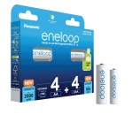 Panasonic ENELOOP ZESTAW 4x R6/AA 2000mAh + 4x R03/AAA 800mAh