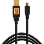 Kabel Tether Tools TetherPro USB 2.0 do Mini-B 5-Pin 1.8m czarny