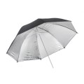 Parasolka Quadralite sebrna 120cm