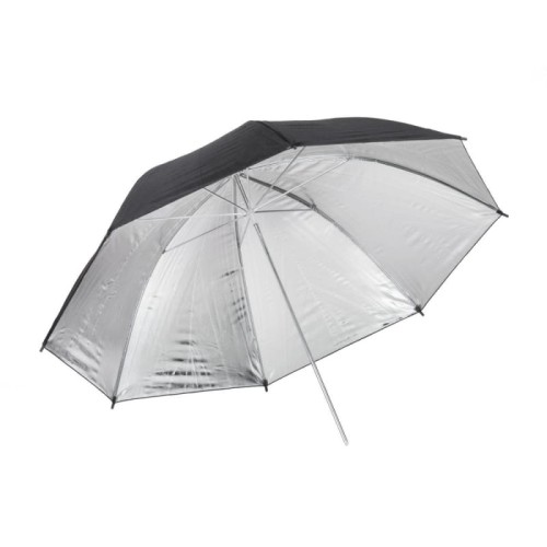 Parasolka Quadralite sebrna 120cm
