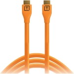 Kabel Tether Tools TetherPro HDMI 2.0 do HDMI 2.0 4.6m pomarańczowy