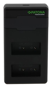 PATONA Premium Twin Performance Ładowarka PD do Fuji NP-W126 z kablem USB-C