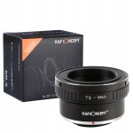 Adapter do aparatu OLYMPUS / PANASONIC z mocowaniem Micro 4/3 [m4/3] na obiektywy z bagnetem T2