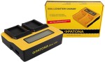 Ładowarka podwójna PATONA Dual LCD USB do Canon LP-E17