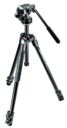 Statyw Manfrotto 290 Xtra 3s, głowica video 128RC MK290XTA3-2W