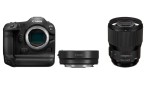 Aparat Canon EOS R3 + adapter Canon EOS R Mount EF-EOS R + obiektyw Sigma A 135mm f/1.8 DG HSM - Canon