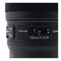 Tokina opera 50 mm f/1.4 FF do Nikon