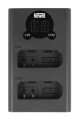 Ładowarka dwukanałowa Newell DL-USB-C do akumulatorów EN-EL14