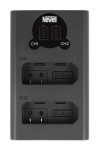 Ładowarka dwukanałowa Newell DL-USB-C do akumulatorów EN-EL14