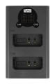 Ładowarka dwukanałowa Newell DL-USB-C do akumulatorów LP-E10
