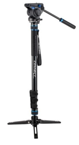 Benro monopod alum. MCT38AFS4 z nóżkami