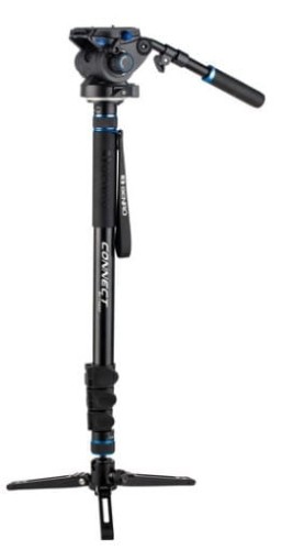 Benro monopod alum. MCT48AFS6 z nóżkami