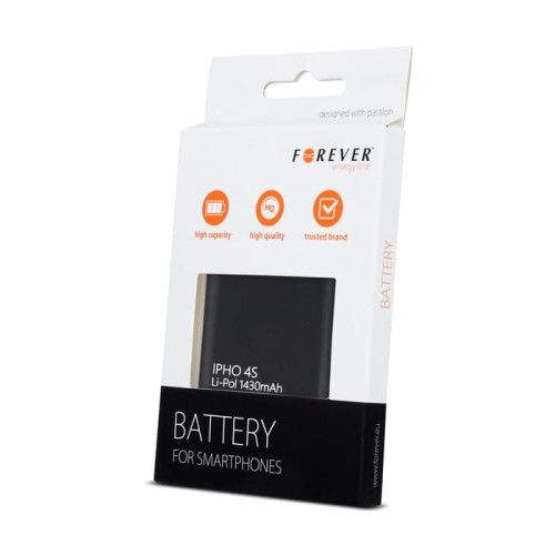Bateria Forever do iPhone 4S 1430 mAh Li-Ion