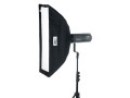 Fomei stripbox 40x120cm srebrny