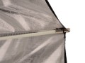Fomei Terronic parasol studyjny Basic 185cm czarny/srebrny