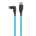 Kabel Mathorn MTC-501 5m 10Gbps 60W USB A-C90 ArcticBlue