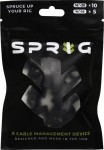Sprig Black Value pack 10x 1/4” Sprigs + 5x 3/8” Big Sprigs