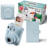 Aparat natychmiastowy Fujifilm Instax Mini 12 Set Box (album + etui) Pastel Blue