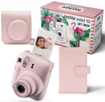 Aparat natychmiastowy Fujifilm Instax Mini 12 Set Box (album + etui) Blossom Pink