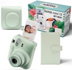 Aparat natychmiastowy Fujifilm Instax Mini 12 Set Box (album + etui) Mint Green