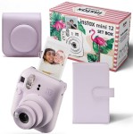 Aparat natychmiastowy Fujifilm Instax Mini 12 Set Box (album + etui) Lilac Purple