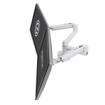 Ergotron - LX Dual Side-by-Side Arm - dwu ramienny uchwyt biurkowy na dwa monitory (biały)