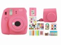 Aparat Instax Mini 9 Flamingo Pink + zestaw akcesoriów + wkłady