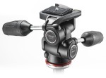 Głowica Manfrotto 804-3W, trzykierunkowa, płytka 200PL/RC2