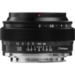 Obiektyw TTArtisan 50mm F2 Canon M mount czarny