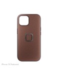 Peak Design Mobile Etui Everyday Case Fabric iPhone 15 - Czerwone