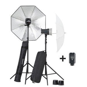 Lampa studyjna Elinchrom D-Lite 2/2 RX parasol + wzornik DataColor SpyderCheckr 24