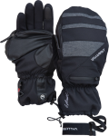 Vallerret Skadi Zipper Mitt LRS: Black S